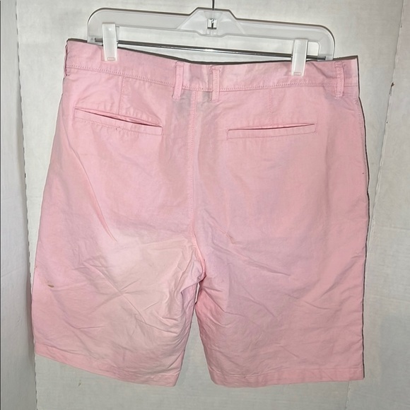Merona Pink Flat Front Shorts Tailored Fit - Picture 2 of 4